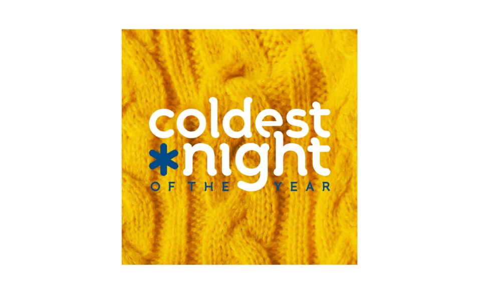 Coldest night of the year logo2