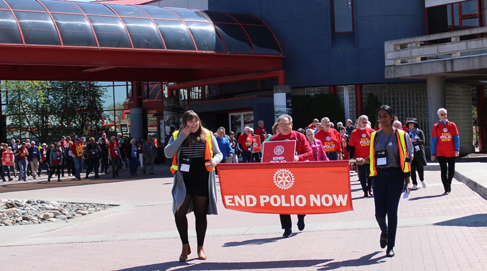 End Polio Walk in Prince George