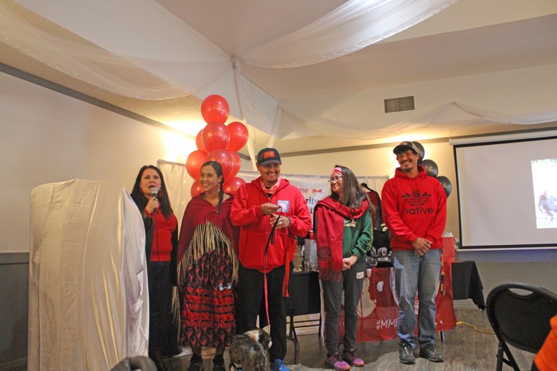 Carrier Sekani Family Serivices hosted a welcome home event for the walkers at the Bon Voyage Inn in Prince George. 