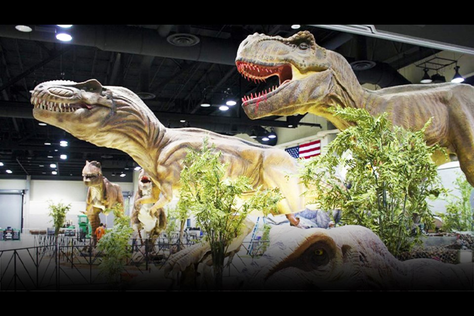 Jurassic Quest is bringing its interactive, animatronic dinosaur display to Prince George May 6 to May 8.