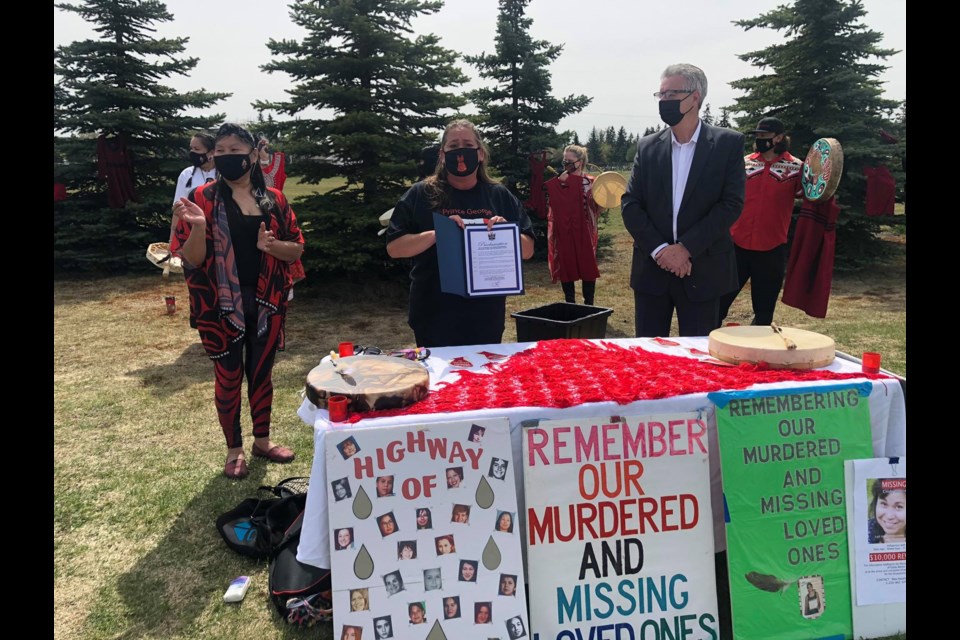 Prince George officially proclaimed May 5 2021 as a Day of Awareness for Missing and Murdered Indigenous Women, Girls and Two Spirit People.