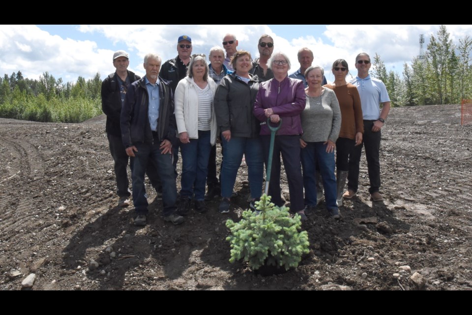 David Douglas Botanical Garden project groundbreaking. 