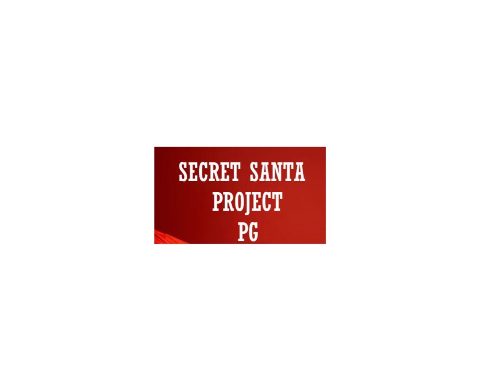 Secret Santa Project1