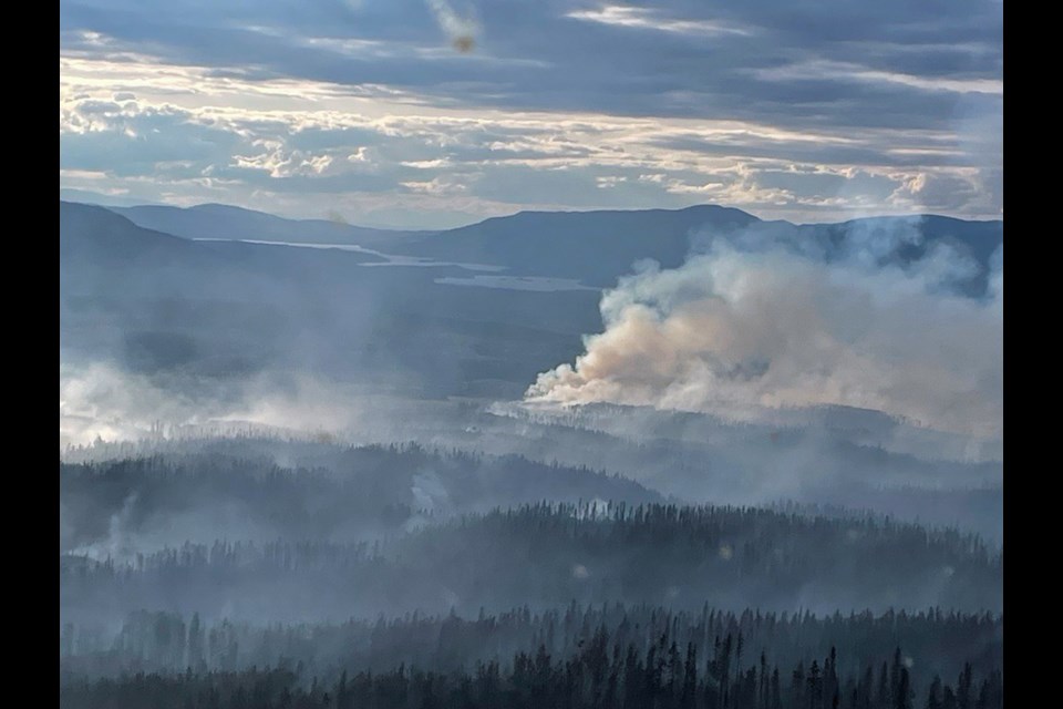 The Great Beaver Lake fire northwest of Prince George.