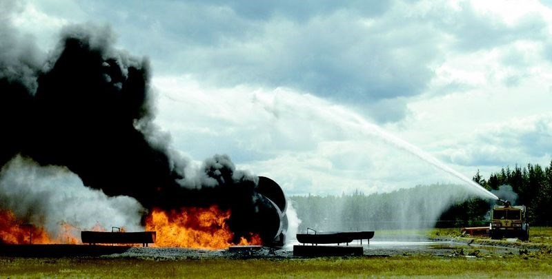 airport live fire training