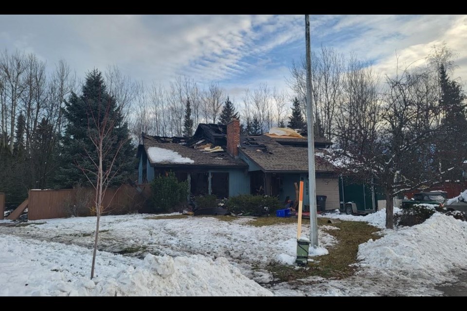 A home on St. John Crescent in College Heights suffered about $500,000 in damages Tuesday night.