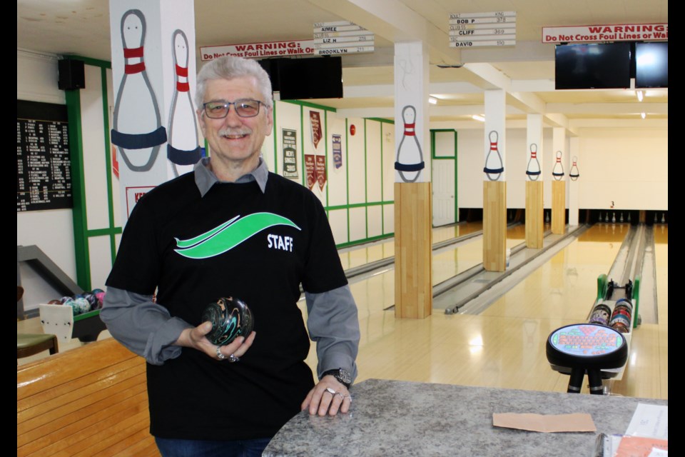 One year after a double-lung transplant, Michael Giles is thriving as the new owner of Nechako Bowling Lanes. The eight-lane five-pin facility reopened today at 1665 Third  Ave.