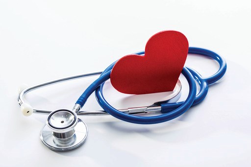 stethoscope w heart