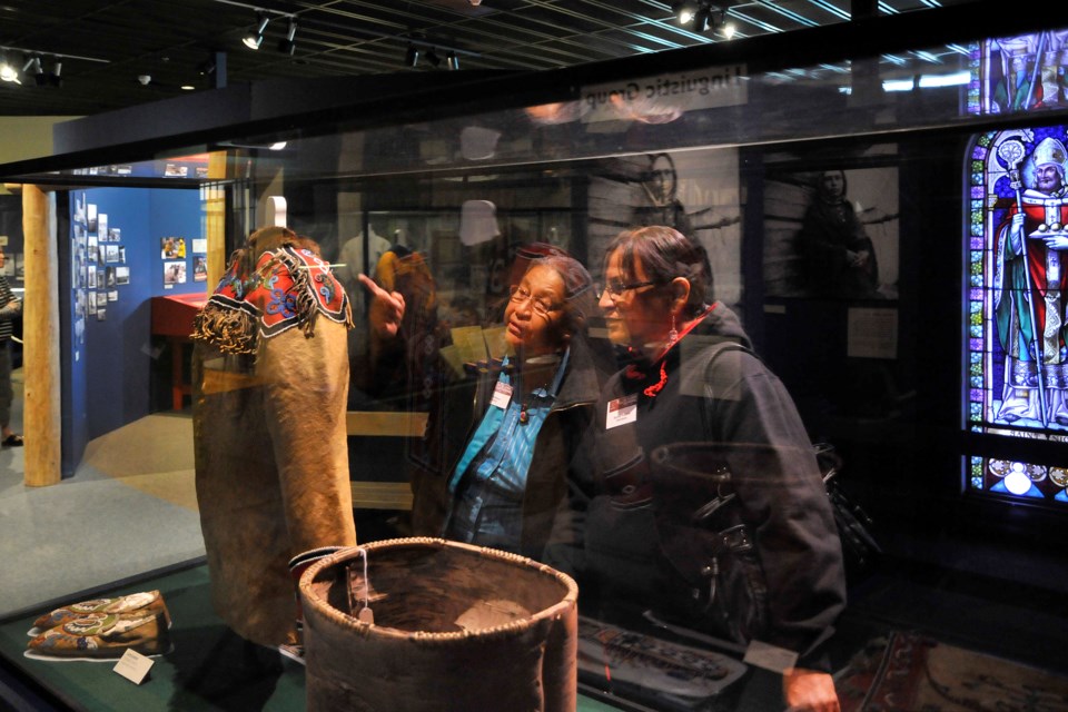 The 2013 Cultural Expressions exhibit coincided with the Provincial Elders Gathering. 