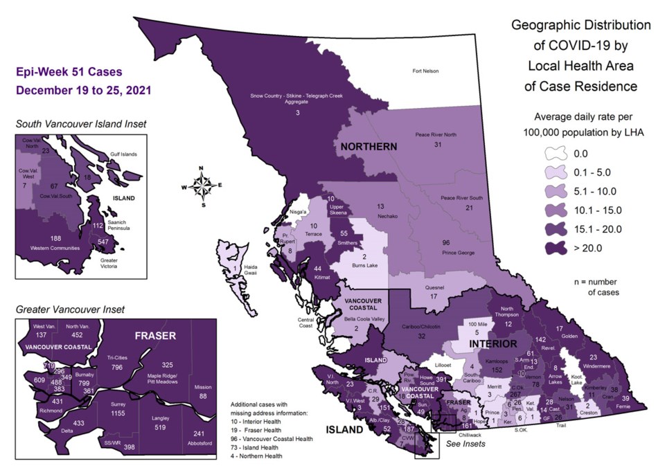 COVID map Dec 29