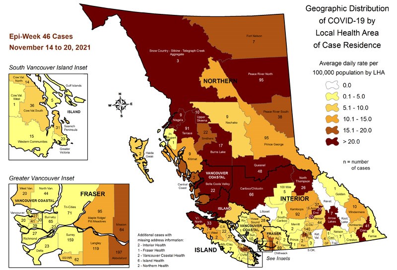 COVID map Nov 24