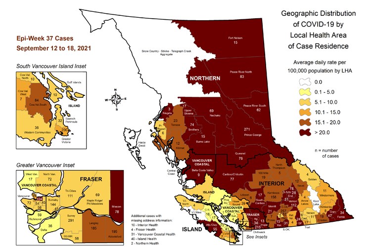 COVID map Sept 24