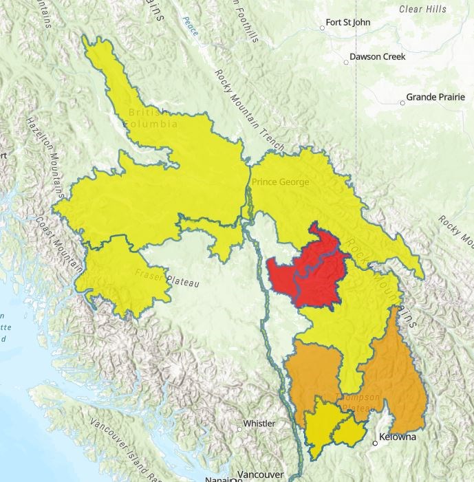 streamflow map June 28