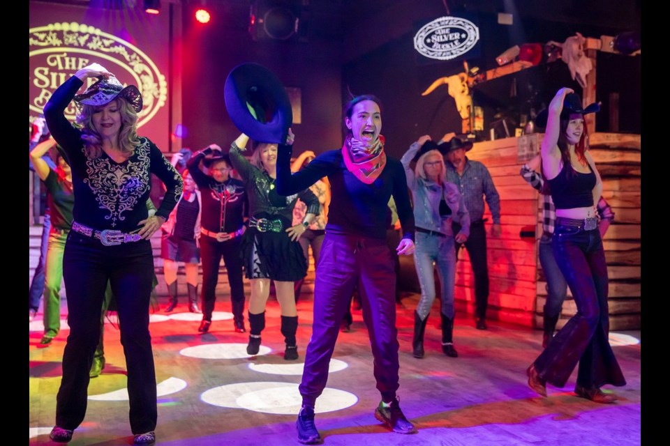 Grace Dove, Prince George Amazing Race Canada competitor, is seen here making all the right moves on the dance floor to make it into the next leg of the race. Dove is partnered with her bestie brother Joe Syme. Tune in Tuesdays on CTV to see how they do.