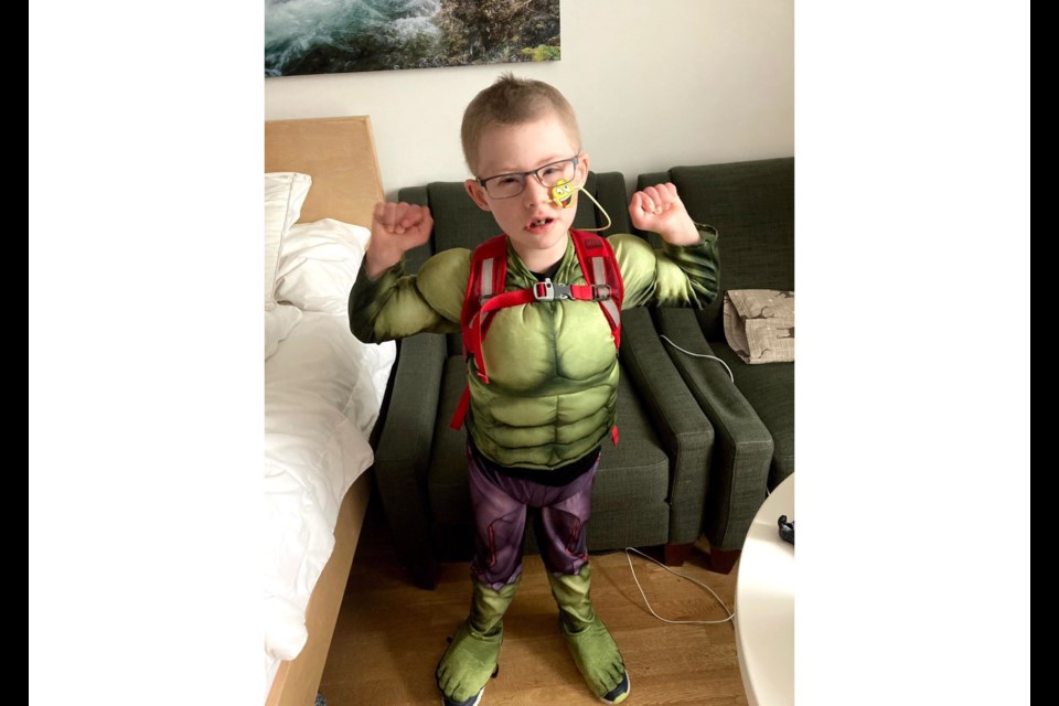Eli Daykin loves super heroes and he sure is one himself as he successfully battled Leukemia recently.