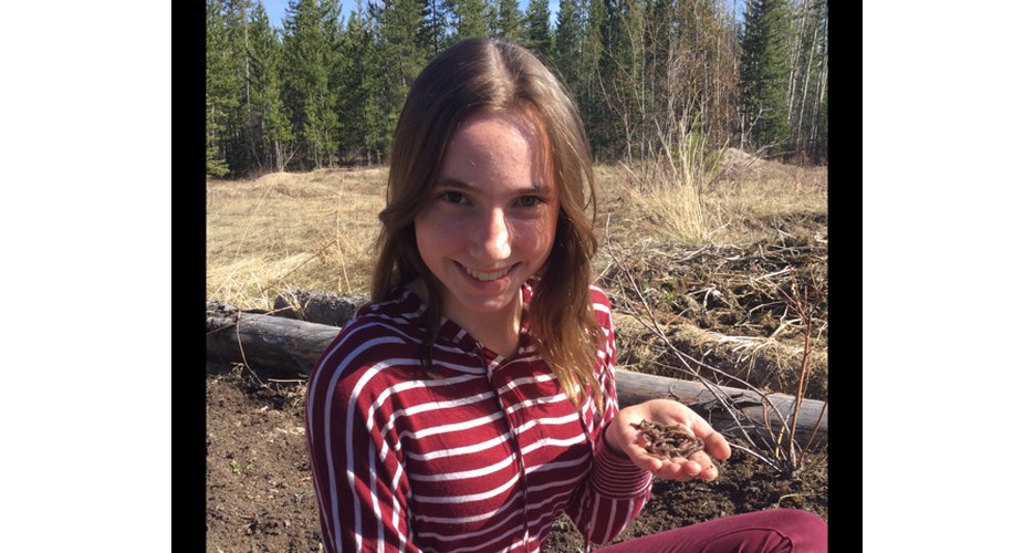 Jemma Blattner, a Grade 9 student from Nechako Valley Secondary in Vanderhoof, will have her science project showcased virtually during the Canada Wide Science Fair.