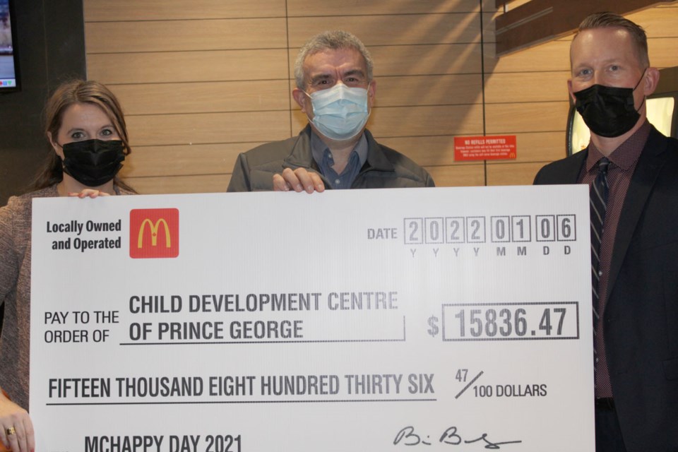 McD donation to CDC