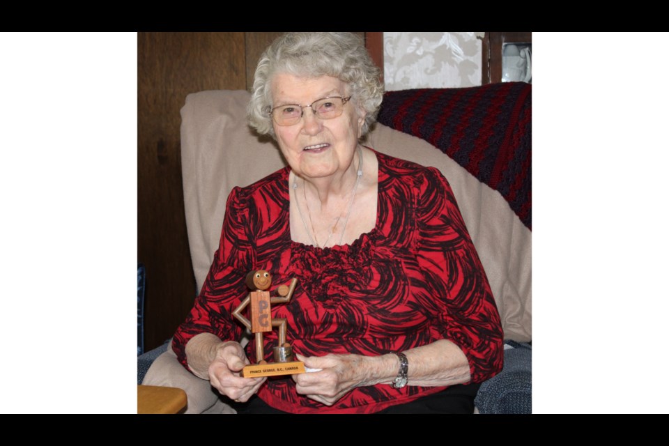 Mrs. Doreen Denicola, now 93 years old, talks about her days of making the wooden Mr. PG statues for 22 years. She stopped when she was 83.