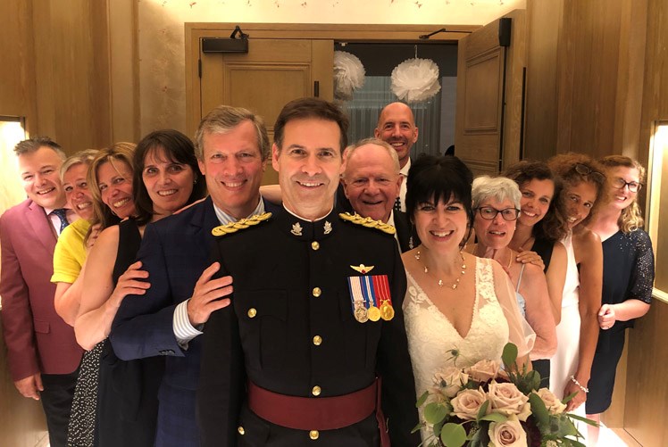 With public health restictions lifting in B.C., wedding season is back on. Plenty of familiar Prince George faces were at the wedding of John Milne and Nancy Paterson, formerly of Prince George, in New Westminster on Saturday.