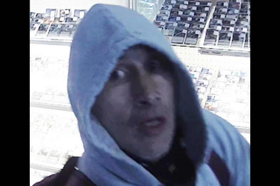 Suspect in the Central Street West break and enter