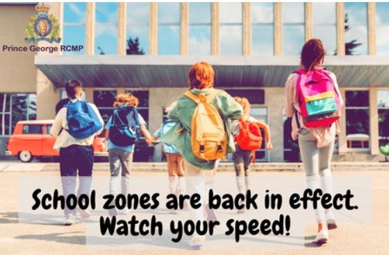 school zones RCMP