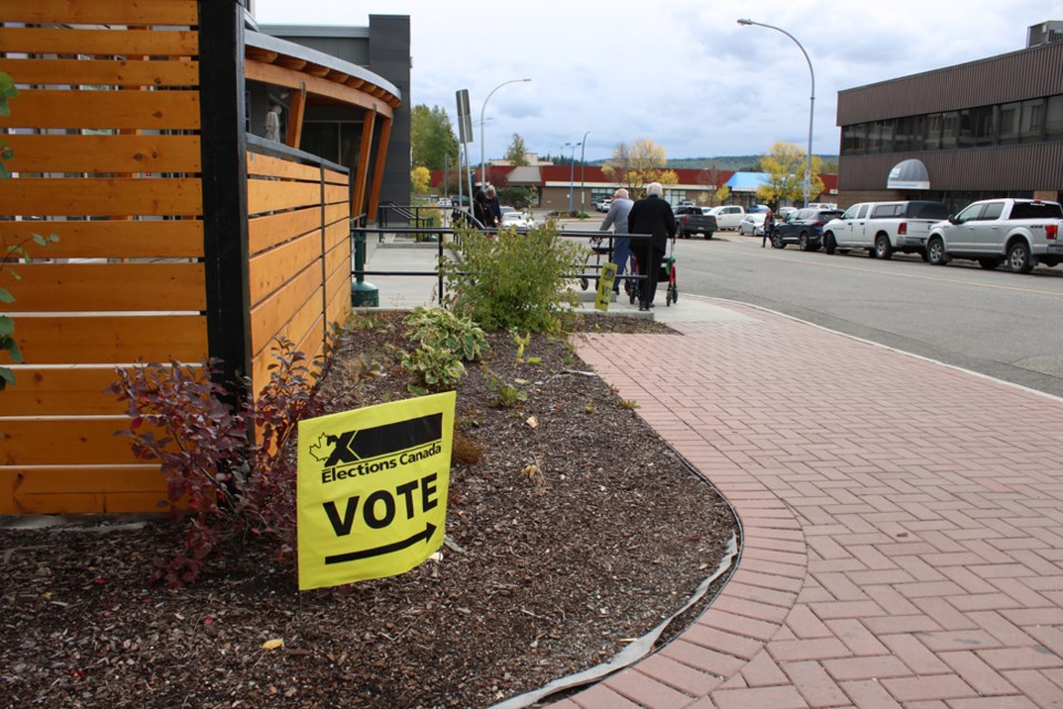 Prince George polling station