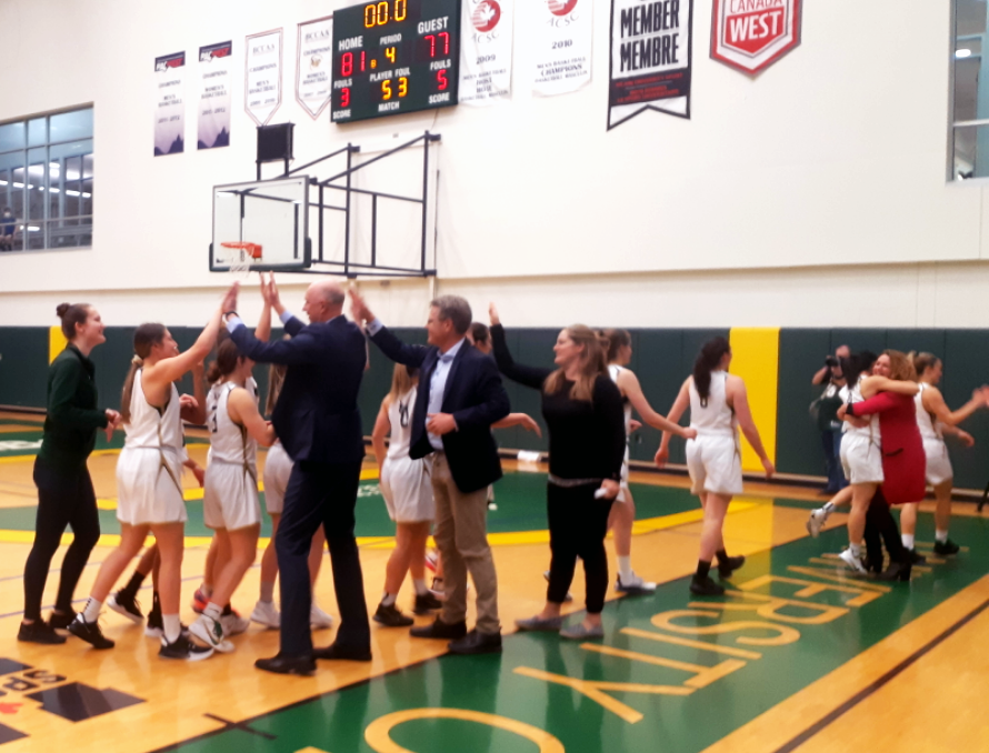 UNBC beat UBC Nov. 26 2021