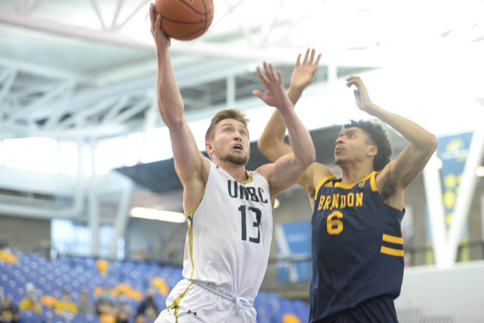 UNBC v. Brandon playofs March 3 22