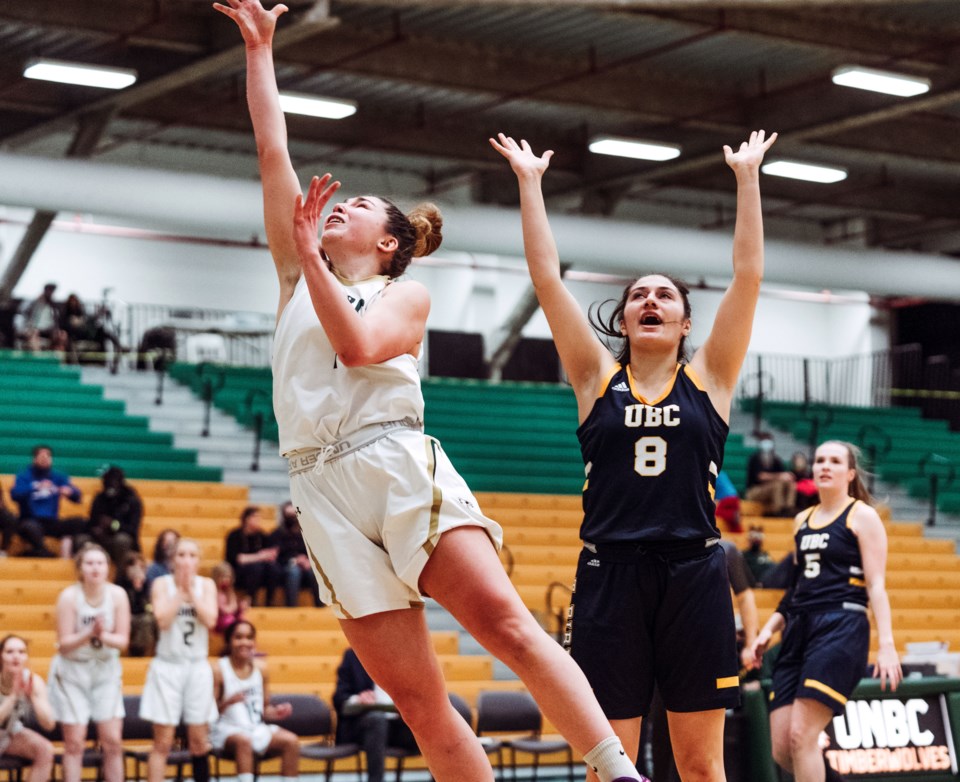 UNBC vs UBC WBB Feb 17 2022