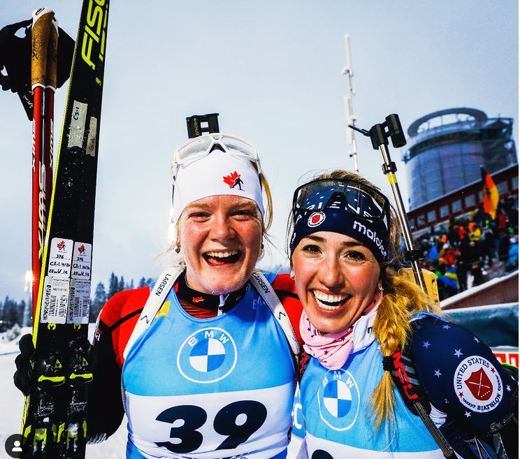 Sarah Beaudry world cup in Oestersund Sweden