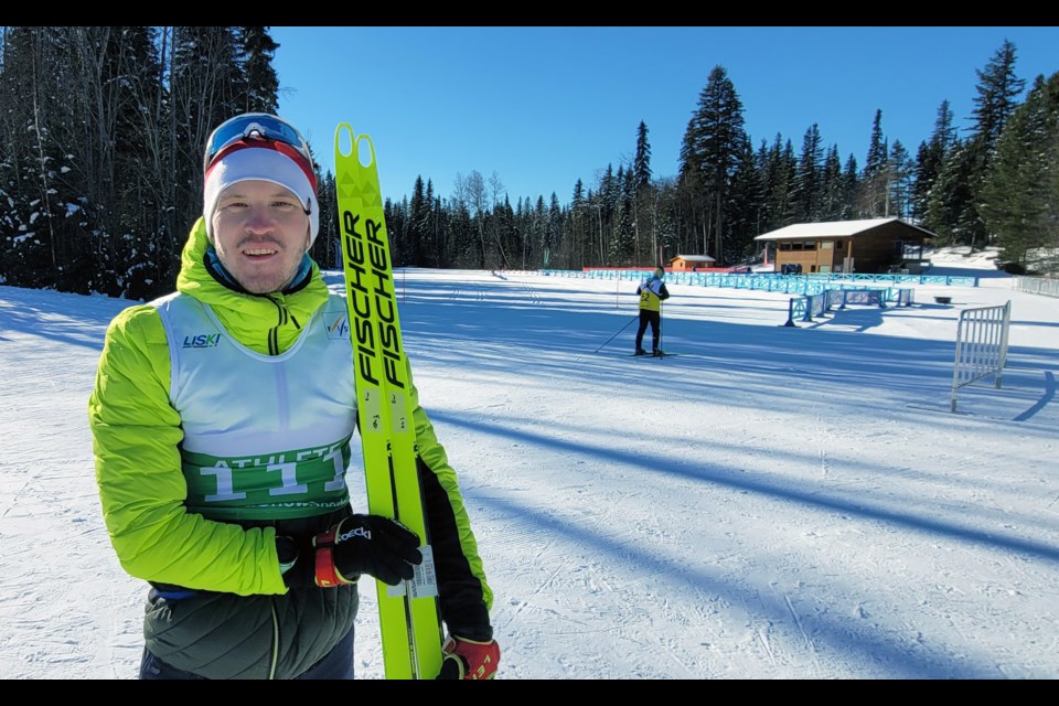 Dymtro Suiarko of Ukraine returned to Otway Nordic Centre for a training day Tuesday, where he won four medals at the 2019 World Para Nordic Championships. He begins his quest for more hardware Wednesday when Otway hosts the 2024 Para Biathlon World Championships.