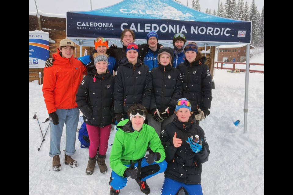 Ski racers from the Caledonia Nordic Ski Club had home course advantage working for them last week when they competed in the Nordiq Cup world junior national championships at Otway Nordic Centre.