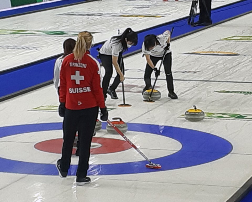 Curling Japan sick