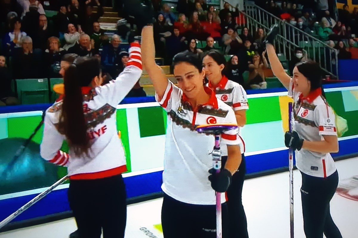 Turkey makes history with first win at world women’s curling championship