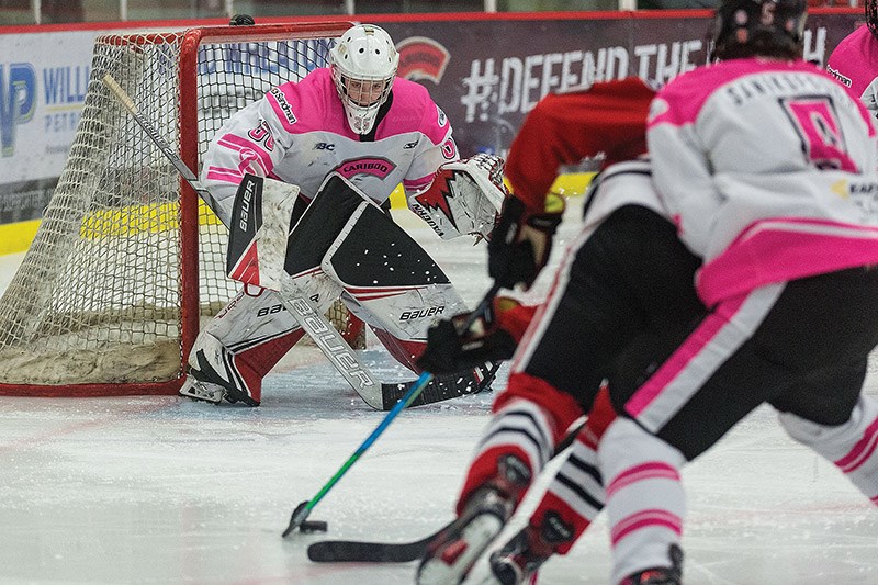 Cairboo U18AAA Cougars Pink in the Rink Oct 16, 2021 4