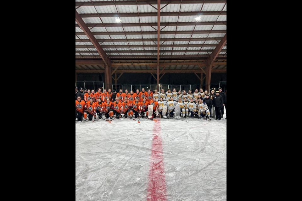 The Fraser Valley Rush and Northern Capitals met Friday night on the outdoor ice at Ernie Sam Memorial Arena in Fort St. James for the sixth annual BC Winter Classic. The Capitals won 4-3.