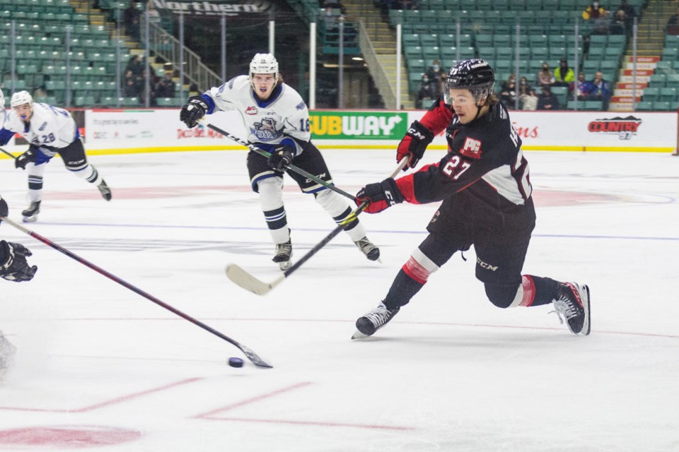 Cougars Riley Heidt vs. Victoria Oct. 16 2021