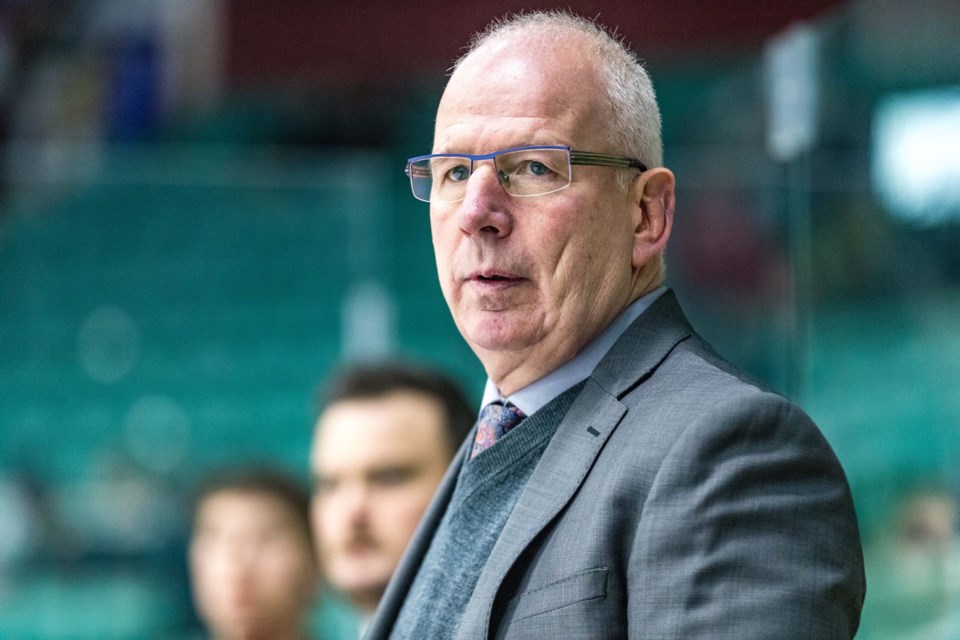 Cougars head coach and general manager Mark Lamb won WHL awards as coach of the year and executive of the year in 2024. The team announced on Thursday, June 25, 2025 Lamb has signed a contract extension.