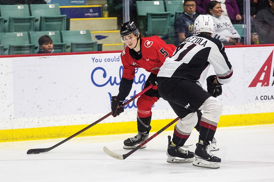 Prince George Cougars Aiden Reeves Feb 12/22