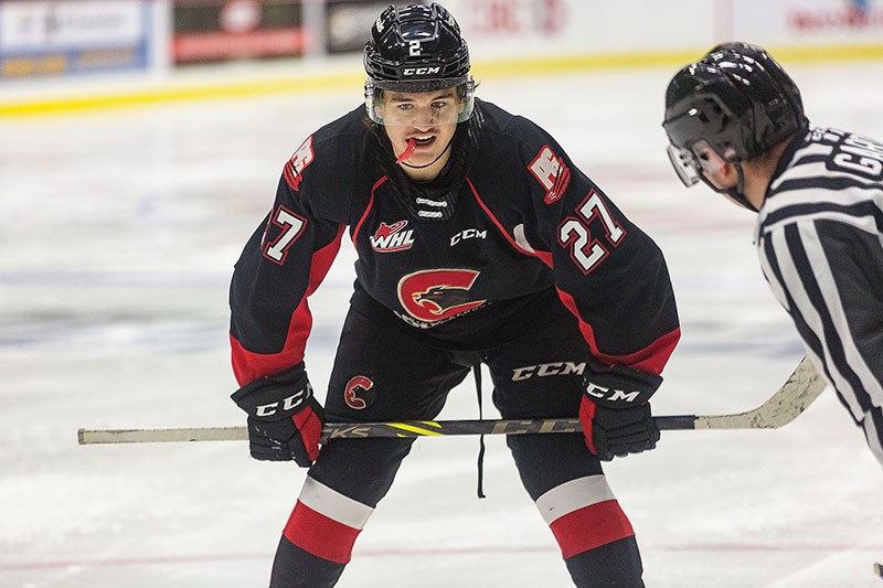 Prince George Cougars forward Riley Heidt 1