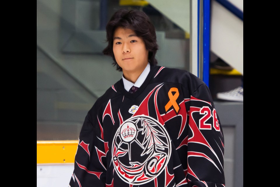 Prince George Spruce Kings forward Kazuko Sasaki scored his first BCHL goal last week in West Kelowna.