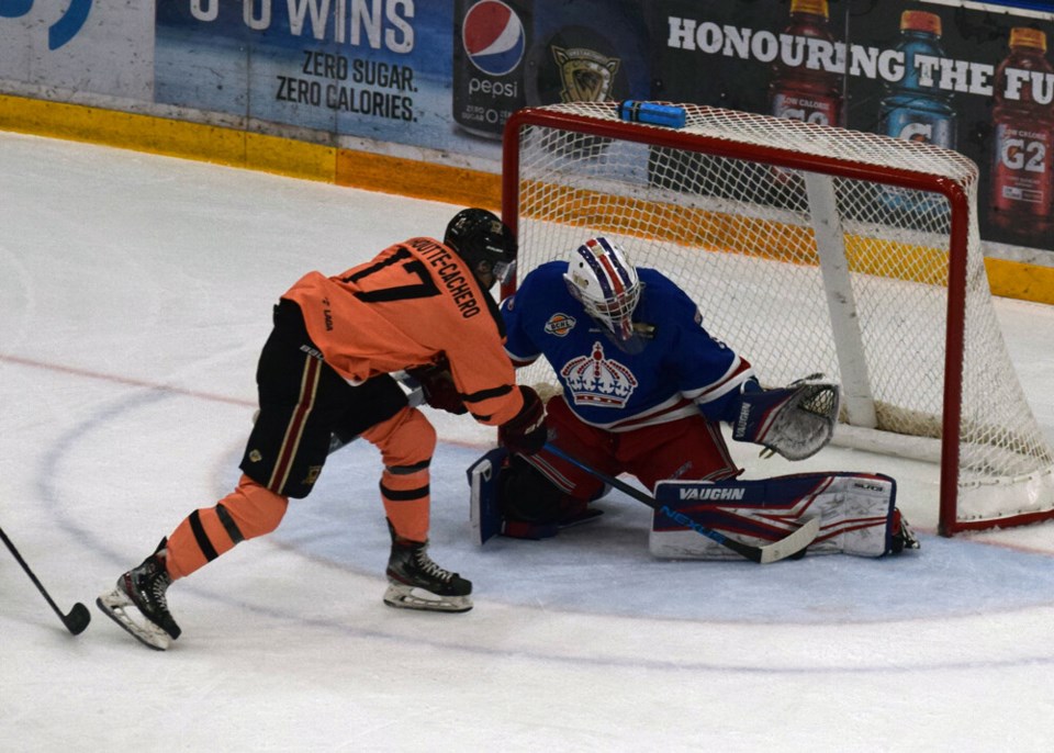 Spruce Kings lose 5--0 in West Kelowna March 5 22