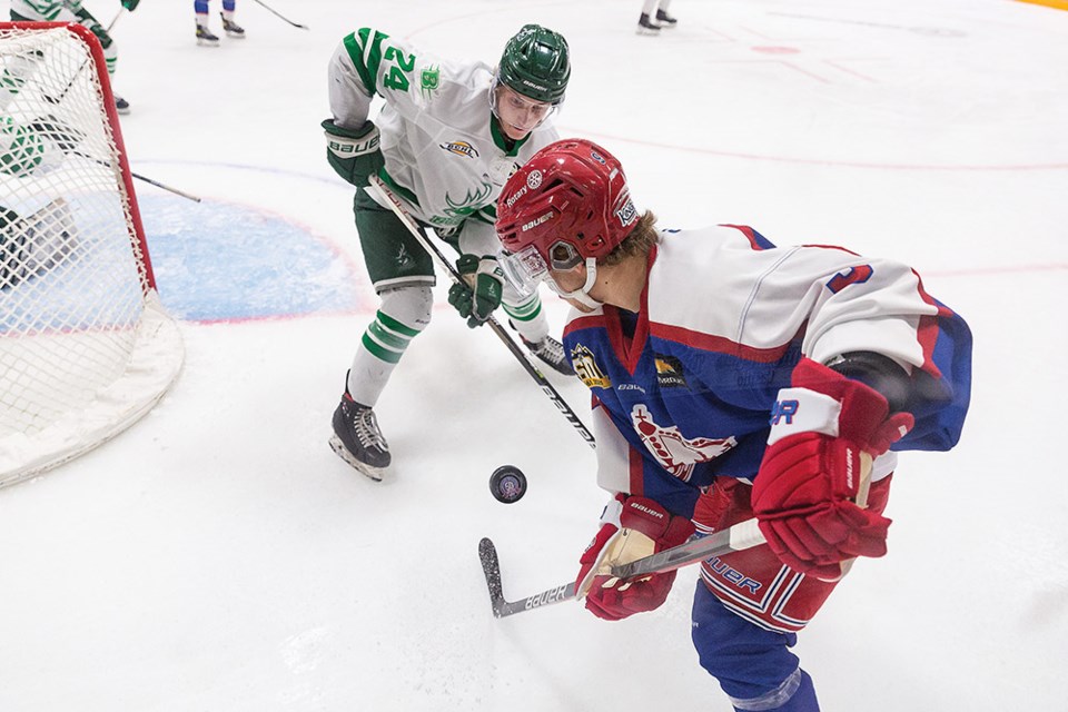 spruce kings vs bucks drop the gloves and sock it to em 80's night dec 10/21 3