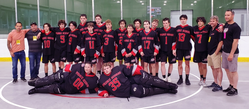 U16 A2 Posse at 2022 provincials in PoCo