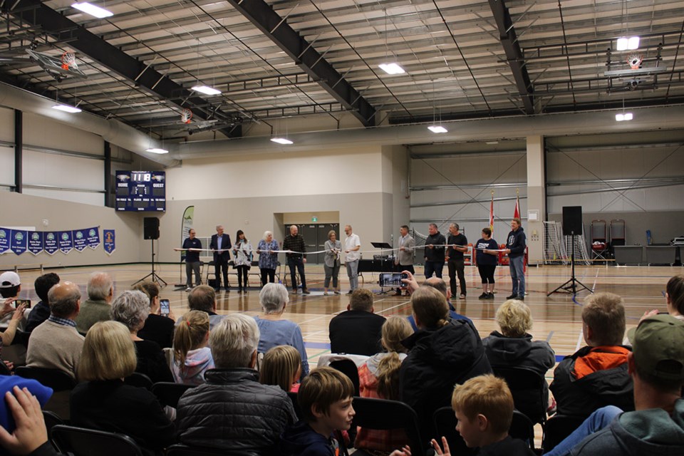 Ribbon cutting at Cedars Christian