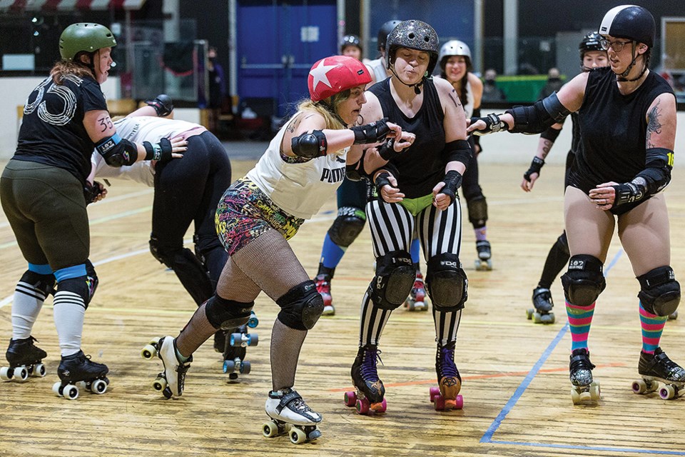 Rated PG Roller Derby Open Scrimmage Jan 30/22 12