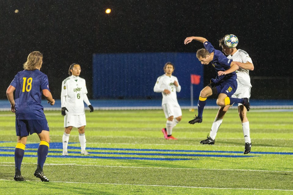 UNBC men's soccer vs Trinity Sept. 17 2021