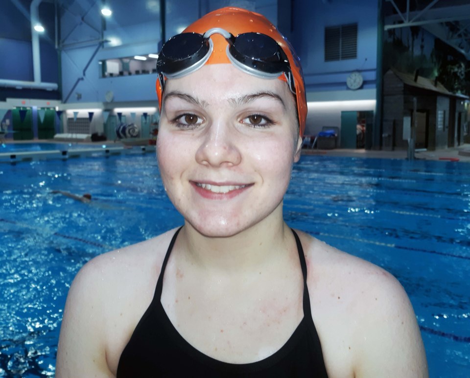 Barracudas swimmer Hannah Rodts
