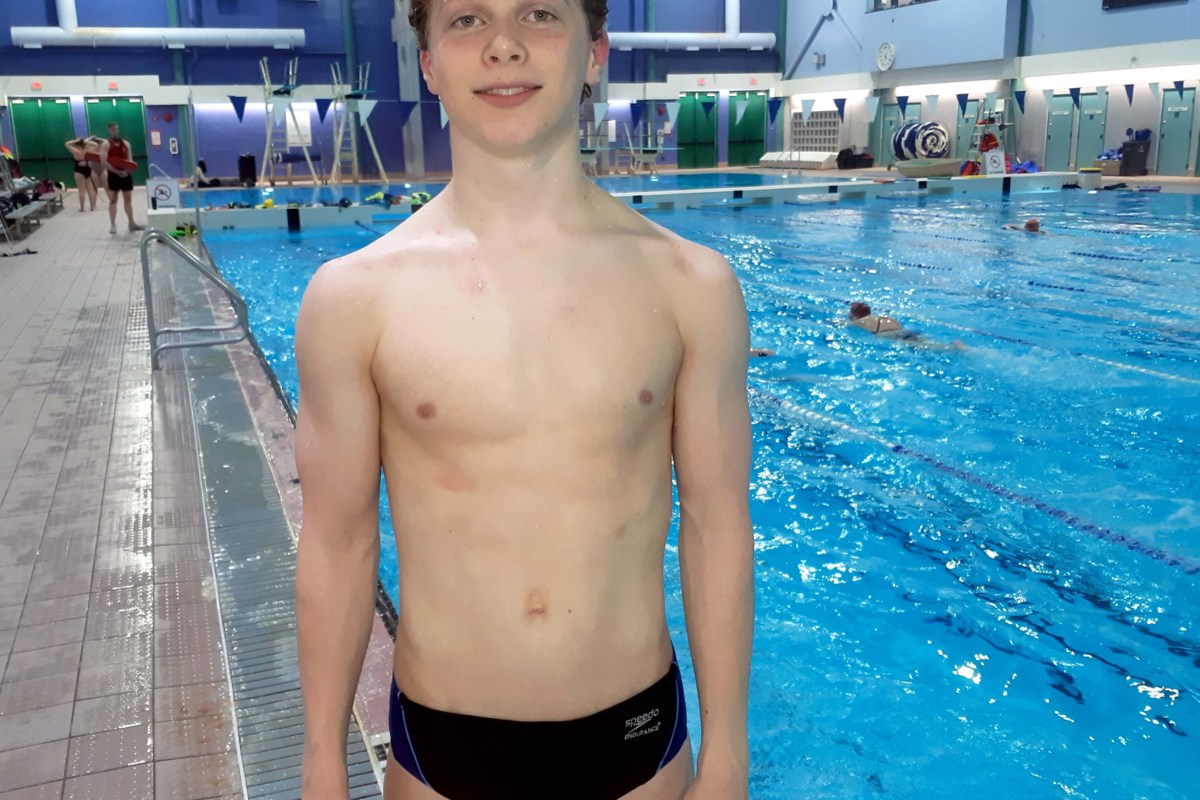 Sixteenyearold Tommy Brown of the Prince Barracudas has his