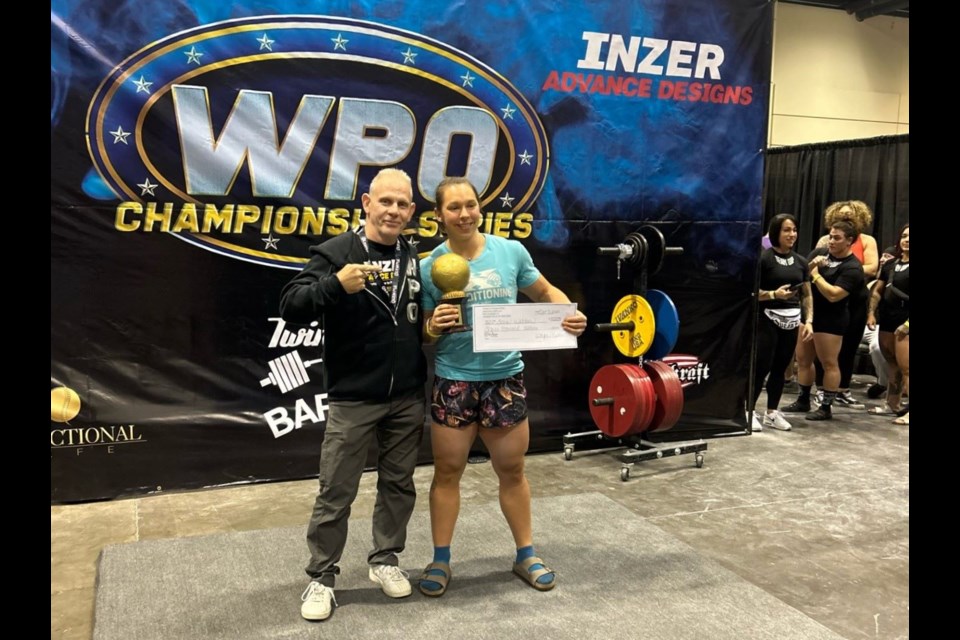 Tara Webber, co-owner of XConditioning in Prince George, is the best power lifter in Canadian history.